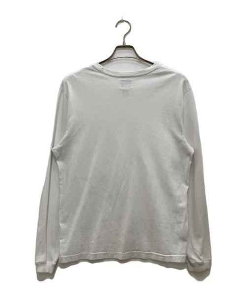 WTAPS（ダブルタップス）WTAPS (ダブルタップス) ロングスリーブカットソー ホワイト サイズ:Lの古着・服飾アイテム