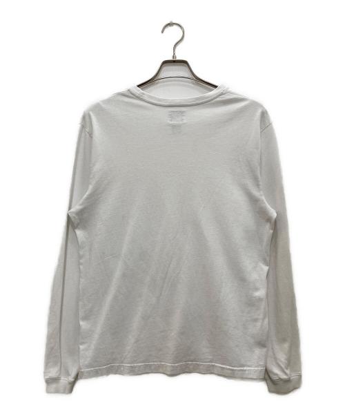 WTAPS（ダブルタップス）WTAPS (ダブルタップス) ロングスリーブカットソー ホワイト サイズ:Lの古着・服飾アイテム