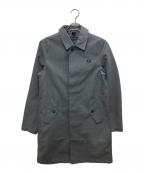 FRED PERRYフレッドペリー）の古着「ステンカラーコート」｜カーキ