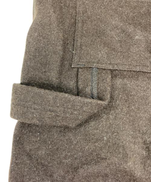 Cale（カル）Cale (カル) ナチュラルウールフェルトパンツ ブラウン サイズ:4の古着・服飾アイテム