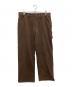 Cale（カル）の古着「ナチュラルウールフェルトパンツ」｜ブラウン