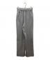 yori (ヨリ) サラサラハンサムパンツ グレー サイズ:36：5000円