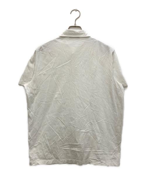 PRADA（プラダ）PRADA (プラダ) ポロシャツ ホワイト サイズ:Ｌの古着・服飾アイテム