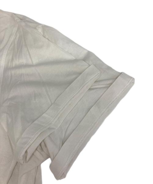 PRADA（プラダ）PRADA (プラダ) ポロシャツ ホワイト サイズ:Ｌの古着・服飾アイテム