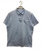 PRADAプラダ）の古着「ポロシャツ」｜スカイブルー