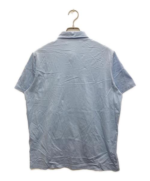PRADA（プラダ）PRADA (プラダ) ポロシャツ スカイブルー サイズ:Ｌの古着・服飾アイテム