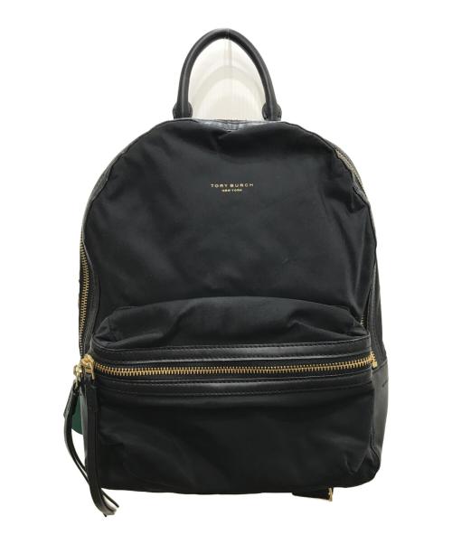 TORY BURCH（トリーバーチ）TORY BURCH (トリーバーチ) ナイロンミニリュック ブラックの古着・服飾アイテム