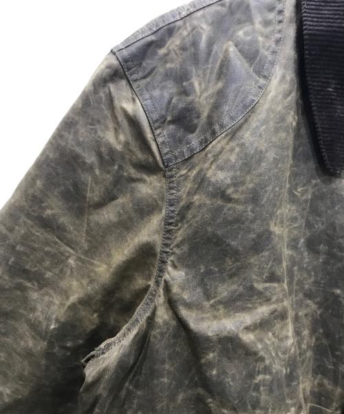 POLO RALPH LAUREN（ポロ・ラルフローレン）POLO RALPH LAUREN (ポロ・ラルフローレン) ヴィンテージ加工ハンティングジャケット カーキ サイズ:Lの古着・服飾アイテム