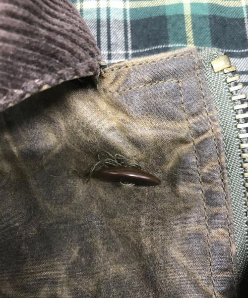 POLO RALPH LAUREN（ポロ・ラルフローレン）POLO RALPH LAUREN (ポロ・ラルフローレン) ヴィンテージ加工ハンティングジャケット カーキ サイズ:Lの古着・服飾アイテム
