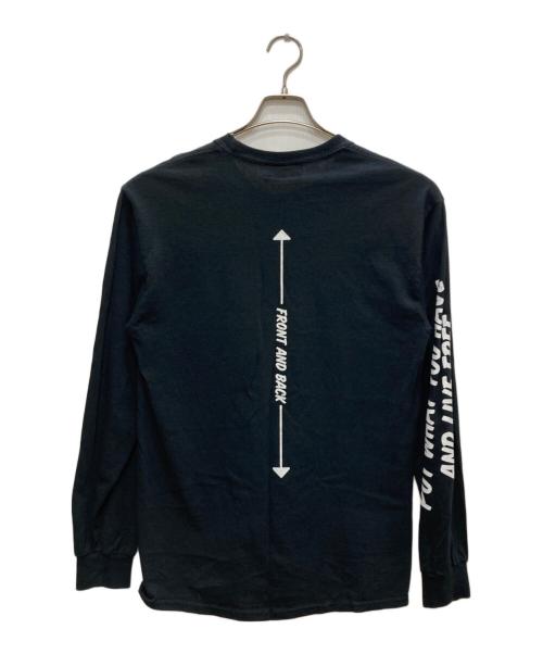 WIND AND SEA（ウィンダンシー）WIND AND SEA (ウィンダンシー) ロングスリーブカットソー ブラック サイズ:Mの古着・服飾アイテム