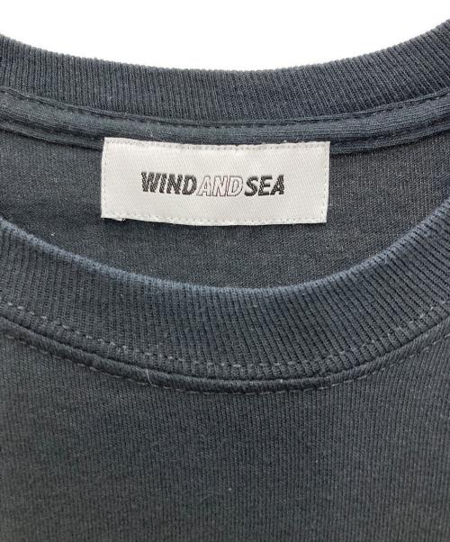 WIND AND SEA（ウィンダンシー）WIND AND SEA (ウィンダンシー) ロングスリーブカットソー ブラック サイズ:Mの古着・服飾アイテム