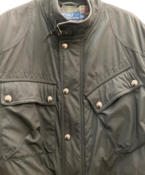 POLO RALPH LAUREN（ポロ・ラルフローレン）POLO RALPH LAUREN (ポロ・ラルフローレン) ハンティングジャケット ブラック サイズ:Lの古着・服飾アイテム