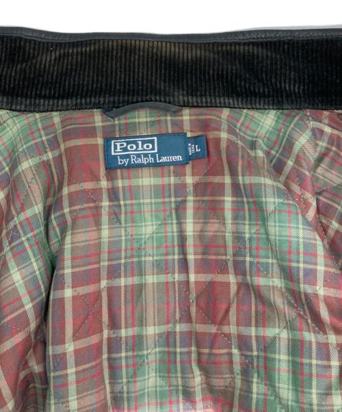 POLO RALPH LAUREN（ポロ・ラルフローレン）POLO RALPH LAUREN (ポロ・ラルフローレン) ハンティングジャケット ブラック サイズ:Lの古着・服飾アイテム