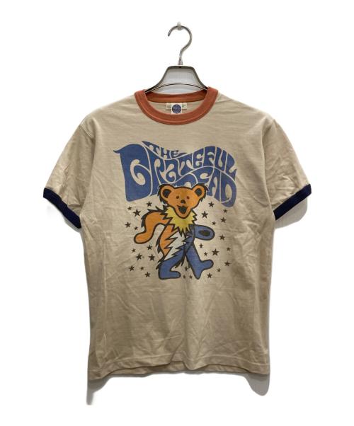 TOYS MCCOY（トイズマッコイ）TOYS MCCOY (トイズマッコイ) リンガーTシャツ/GRATEFUL DEAD TEE ベージュ サイズ:Mの古着・服飾アイテム