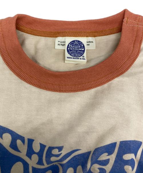 TOYS MCCOY（トイズマッコイ）TOYS MCCOY (トイズマッコイ) リンガーTシャツ/GRATEFUL DEAD TEE ベージュ サイズ:Mの古着・服飾アイテム