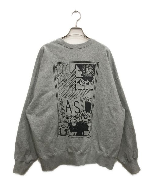 FreshService（フレッシュサービス）FreshService (フレッシュサービス) Actual Source (アクチュアルソース) LIGHT OZ CREW NECK SWEAT/ライト オンス クルー ネック スウェット グレー サイズ:Lの古着・服飾アイテム