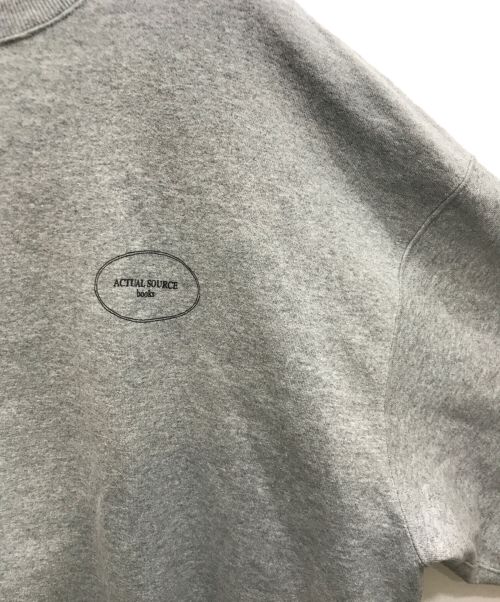 FreshService（フレッシュサービス）FreshService (フレッシュサービス) Actual Source (アクチュアルソース) LIGHT OZ CREW NECK SWEAT/ライト オンス クルー ネック スウェット グレー サイズ:Lの古着・服飾アイテム