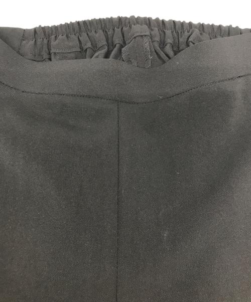 sheller（シェリエ）sheller (シェリエ) 裾ジップセンタープレスパンツ ブラック サイズ:Ⅿの古着・服飾アイテム