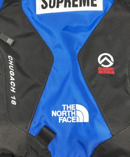 SUPREME（シュプリーム）SUPREME (シュプリーム) THE NORTH FACE (ザ ノース フェイス) コラボバックパック/22SS Rescue Chugach 16 Backpack ブルー×ブラックの古着・服飾アイテム