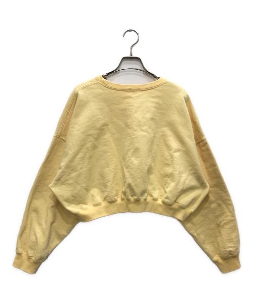 Sea Room lynn（シールームリン）Sea Room Lynn (シールームリン) Heavy Sweat Shortプルオーバー イエロー サイズ:FREEの古着・服飾アイテム