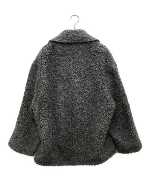 ETRE TOKYO（エトレトウキョウ）ETRE TOKYO (エトレトウキョウ) ビックカラーブークレPコート グレー サイズ:Sの古着・服飾アイテム