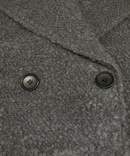 ETRE TOKYO（エトレトウキョウ）ETRE TOKYO (エトレトウキョウ) ビックカラーブークレPコート グレー サイズ:Sの古着・服飾アイテム