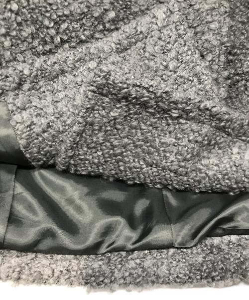 ETRE TOKYO（エトレトウキョウ）ETRE TOKYO (エトレトウキョウ) ビックカラーブークレPコート グレー サイズ:Sの古着・服飾アイテム