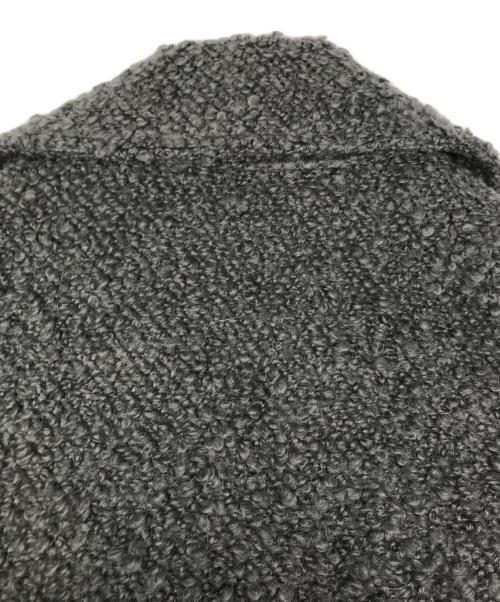 ETRE TOKYO（エトレトウキョウ）ETRE TOKYO (エトレトウキョウ) ビックカラーブークレPコート グレー サイズ:Sの古着・服飾アイテム