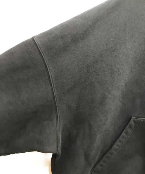 BALENCIAGA（バレンシアガ）BALENCIAGA (バレンシアガ) adidas (アディダス) ロゴ刺繍プルオーバーパーカー ブラック サイズ:Lの古着・服飾アイテム