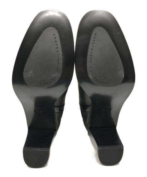 MACKINTOSH PHILOSOPHY（マッキントッシュ フィロソフィー）MACKINTOSH PHILOSOPHY (マッキントッシュフィロソフィー) サイドゴアブーツ ブラック サイズ:24 1/2の古着・服飾アイテム