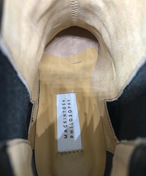MACKINTOSH PHILOSOPHY（マッキントッシュ フィロソフィー）MACKINTOSH PHILOSOPHY (マッキントッシュフィロソフィー) サイドゴアブーツ ブラック サイズ:24 1/2の古着・服飾アイテム