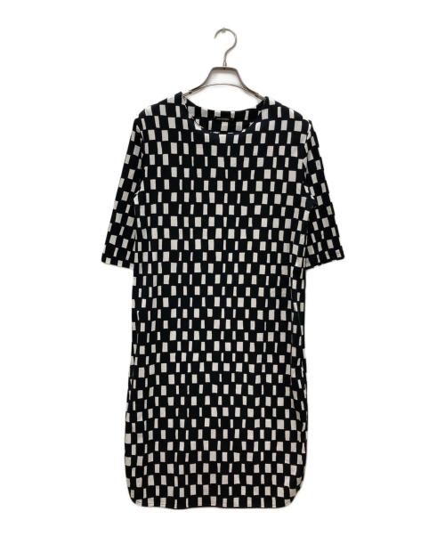 marimekko（マリメッコ）marimekko (マリメッコ) カットソーワンピース ブラック サイズ:Sの古着・服飾アイテム