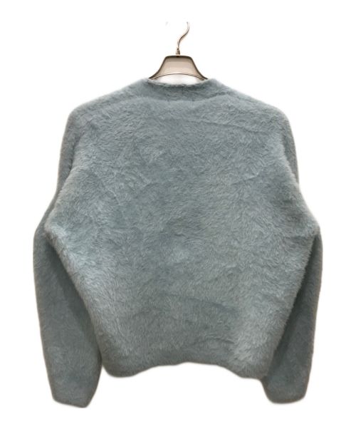 HeRIN.CYE（ヘリンドットサイ）HeRIN.CYE (ヘリンドットサイ) Shaggy cardigan/シャギー カーディガン スカイブルー サイズ:FREEの古着・服飾アイテム