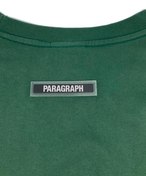 paragraph（パラグラフ）paragraph (パラグラフ) Tシャツ グリーン サイズ:ーの古着・服飾アイテム