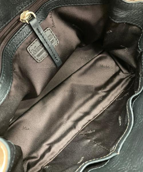 MaxMara（マックスマーラ）MaxMara (マックスマーラ) マルゴーハンドバッグ ベージュの古着・服飾アイテム