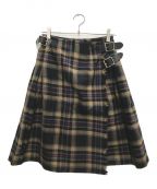 O'NEIL OF DUBLINオニールオブダブリン）の古着「ウールラップスカート」｜マルチカラー