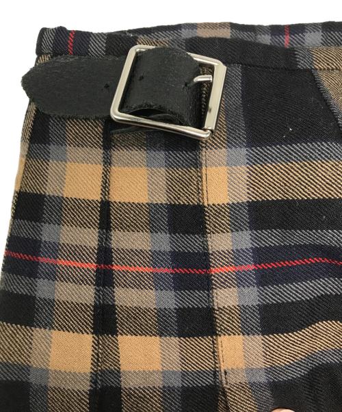 O'NEIL OF DUBLIN（オニールオブダブリン）O'NEIL OF DUBLIN (オニールオブダブリン) ウールラップスカート マルチカラー サイズ:F 38の古着・服飾アイテム