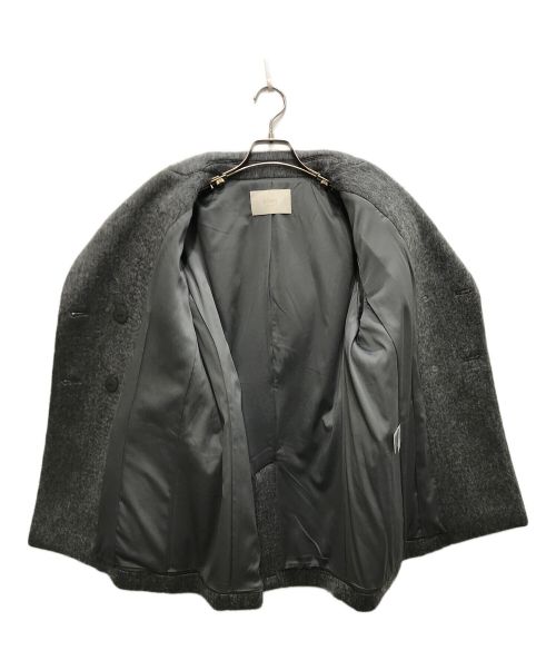 eimy istoire（エイミーイストワール）eimy istoire (エイミーイストワール) シャギーウールジャケット グレー サイズ:Fの古着・服飾アイテム