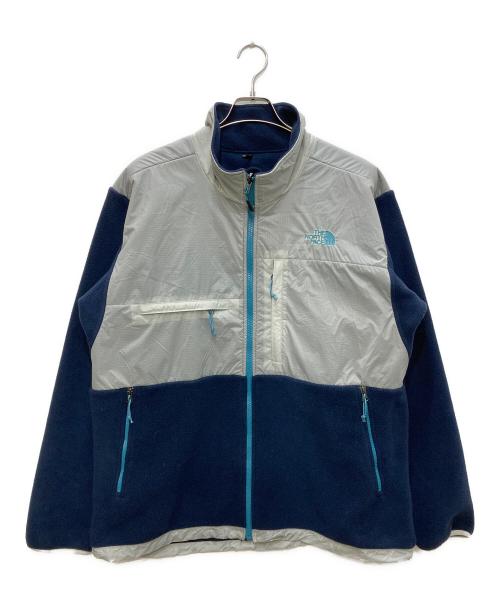 THE NORTH FACE（ザ ノース フェイス）THE NORTH FACE (ザ ノース フェイス) ポーラテックフリースジャケット ネイビー×グレー サイズ:XLの古着・服飾アイテム