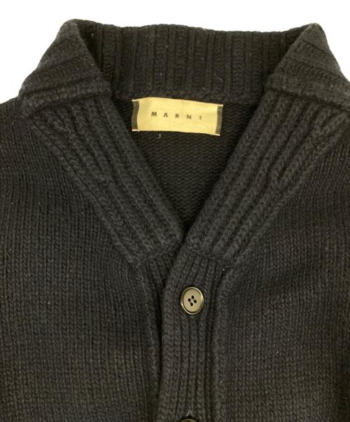 MARNI（マルニ）MARNI (マルニ) ウールカーディガン ネイビー サイズ:44の古着・服飾アイテム