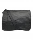 dunhillダンヒル）の古着「メッセンジャーバッグ」｜ブラック