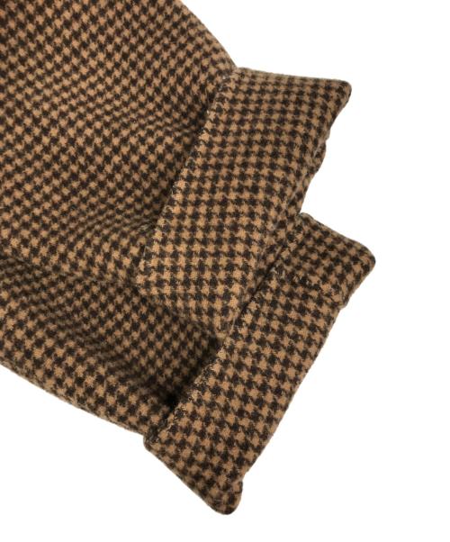 TODAYFUL（トゥデイフル）TODAYFUL (トゥデイフル) Over Check Coat/オーバーチェックコート ブラウン サイズ:38の古着・服飾アイテム