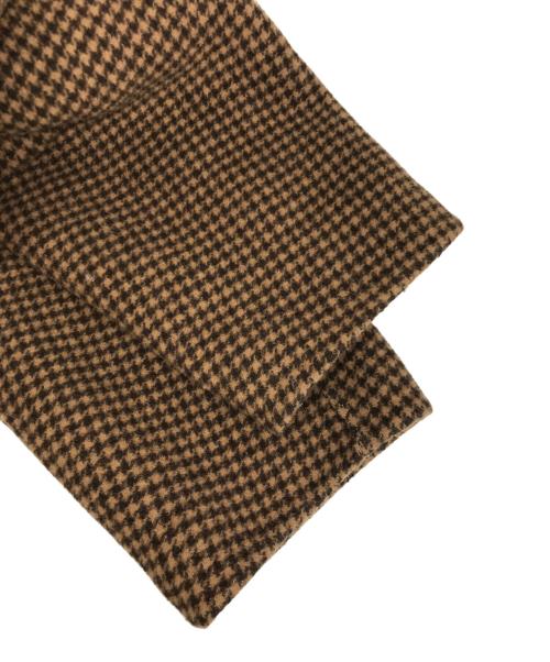 TODAYFUL（トゥデイフル）TODAYFUL (トゥデイフル) Over Check Coat/オーバーチェックコート ブラウン サイズ:38の古着・服飾アイテム