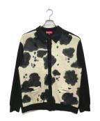 SUPREMEシュプリーム）の古着「Cow Print Cardigan/カウプリント カーディガン」｜ブラック×ホワイト