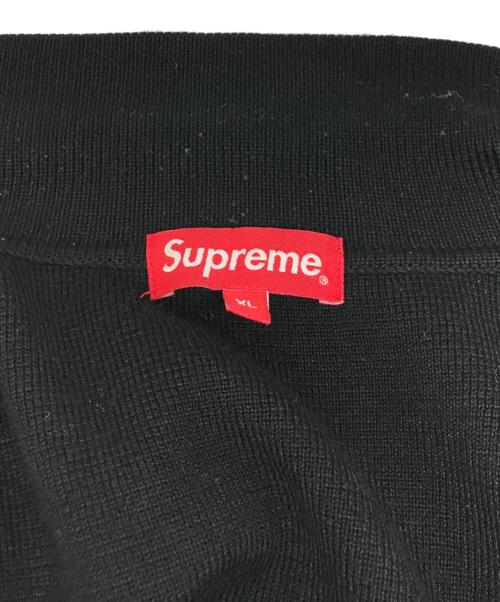 SUPREME（シュプリーム）SUPREME (シュプリーム) Cow Print Cardigan/カウプリント カーディガン ブラック×ホワイト サイズ:XLの古着・服飾アイテム