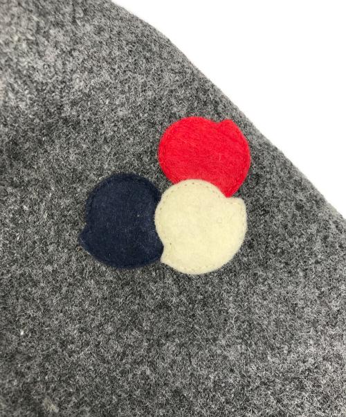 MONCLER（モンクレール）MONCLER (モンクレール) SAUGE GIACCA/サージ ジャッカ グレー サイズ:1の古着・服飾アイテム