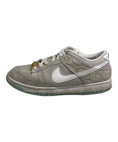 NIKE（ナイキ）NIKE (ナイキ) DUNK LOW RETRO SE/ダンク ロー レトロ エスイー グレー×ベージュ サイズ:cm26の古着・服飾アイテム