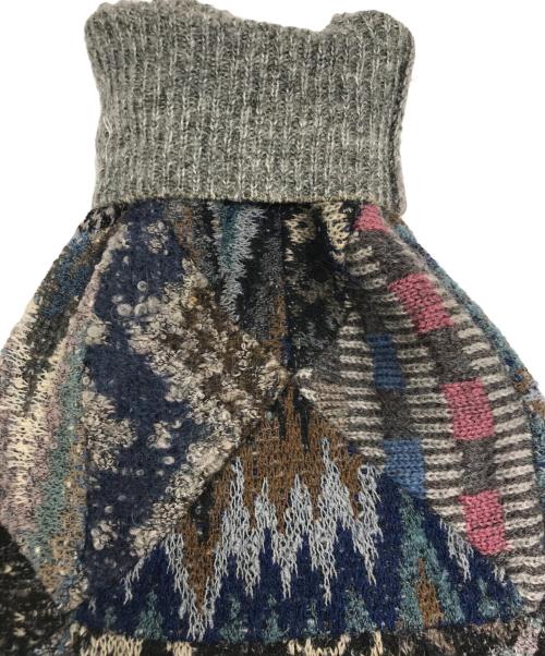 missoni（ミッソーニ）missoni (ミッソーニ) 総柄ニット グレー サイズ:02の古着・服飾アイテム