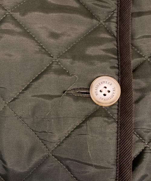 Traditional Weatherwear（トラディショナルウェザーウェア）Traditional Weatherwear (トラディショナルウェザーウェア) キルティングコート グリーン サイズ:Ｓの古着・服飾アイテム