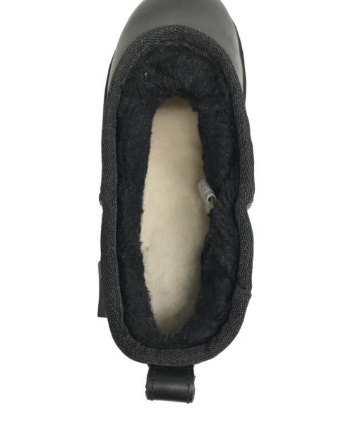 UGG（アグ）UGG (アグ) Classic Ultra Mini LTHR Regen/クラシック ウルトラ ミニ LTHR リジェン ブラック サイズ:JAPAN27の古着・服飾アイテム